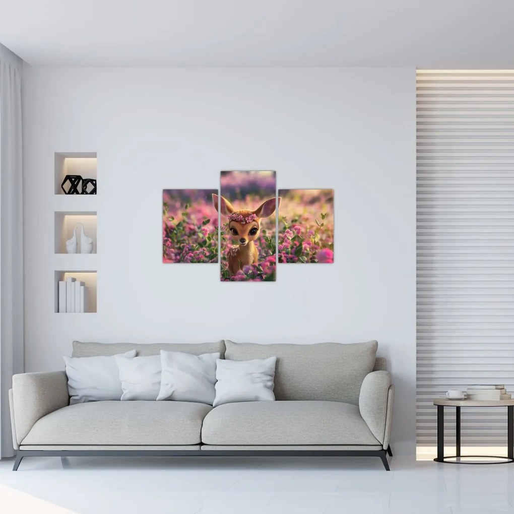 Tablou - Căprioară Drăgălașă (90x60 cm)