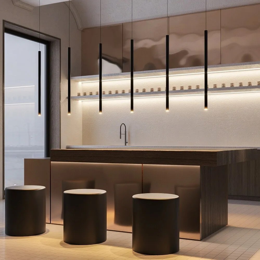 Pendul LED design minimalist Pro Extra auriu