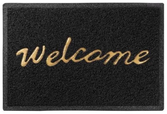 Covoras intrare, PVC, 40x60 cm, Welcome