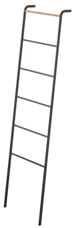Scăriță decorativă YAMAZAKI Tower Ladder, negru