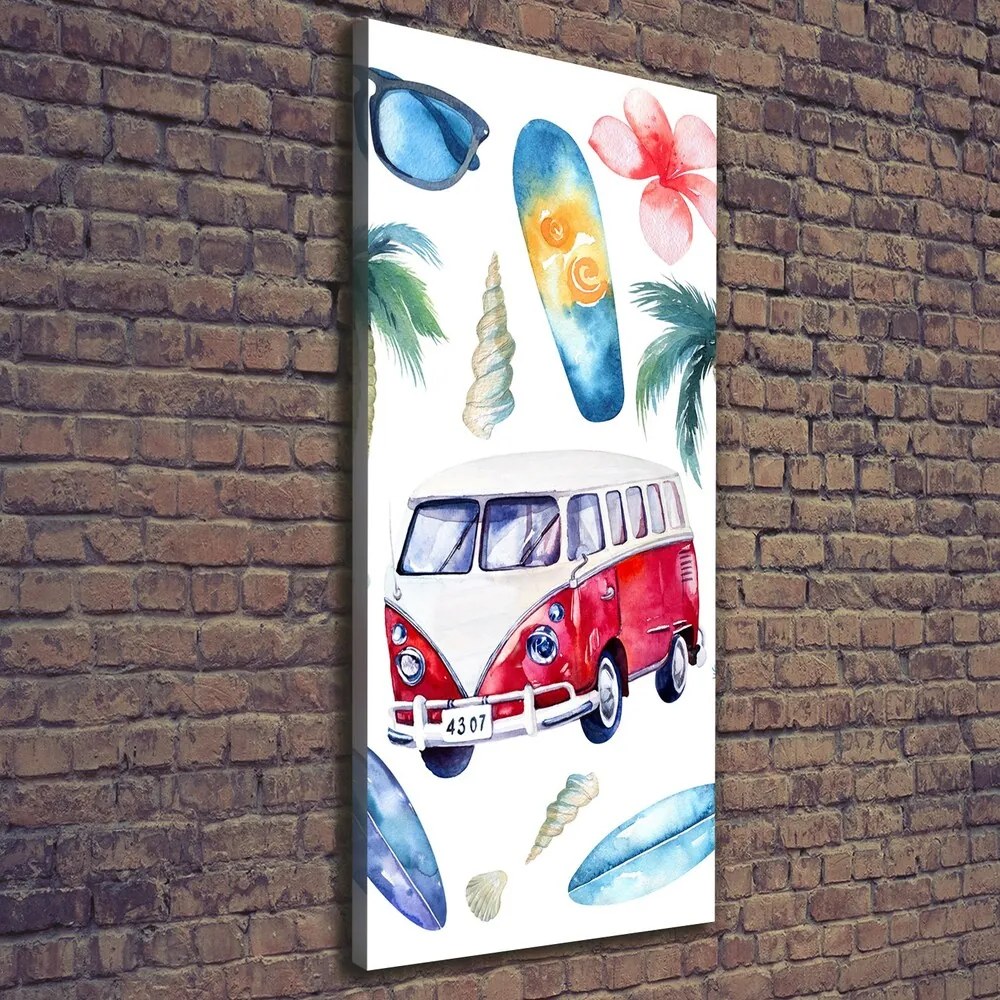 Print pe canvas Set surfer