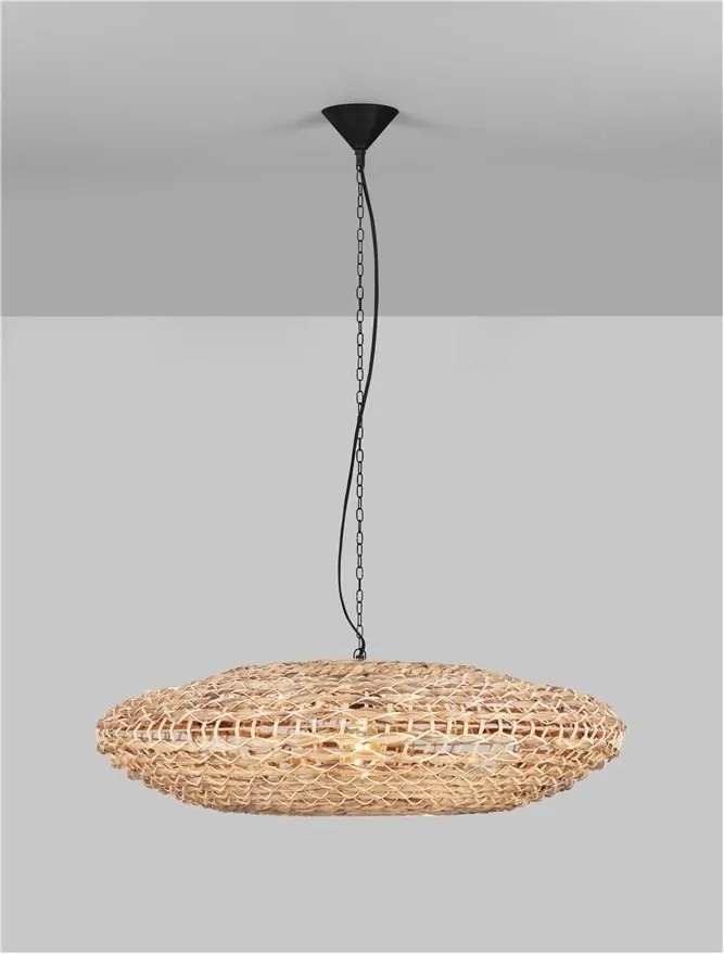 Lustra boho style design natural Bola