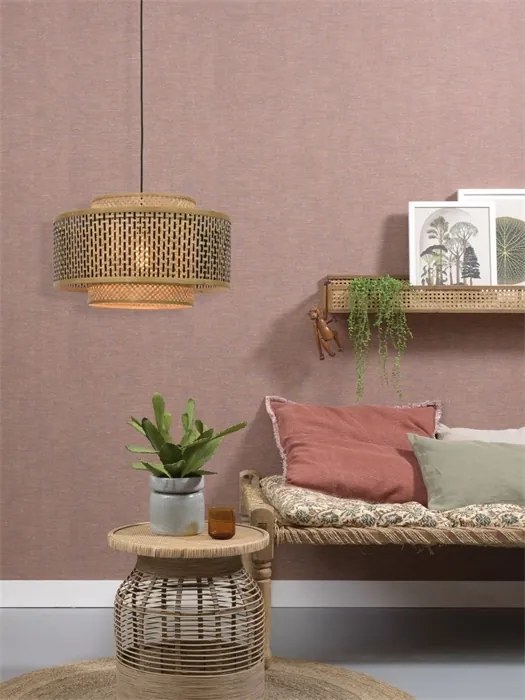 Lustra eco din bambus Bhutan L, 50cm