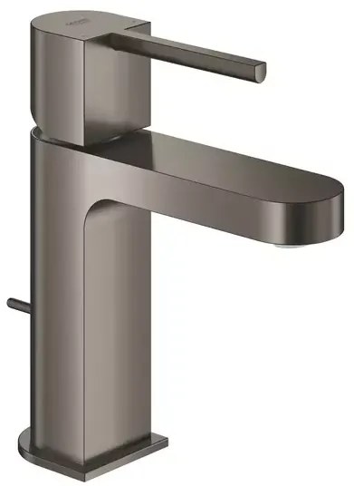Baterie lavoar Grohe Plus S antracit periat Hard Graphite cu ventil