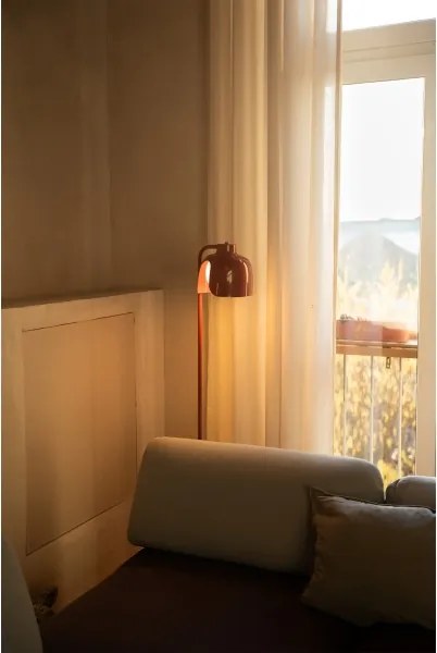 Osram - Lampă de podea DECOR COROLLE 1xE27/15W/230V roșie