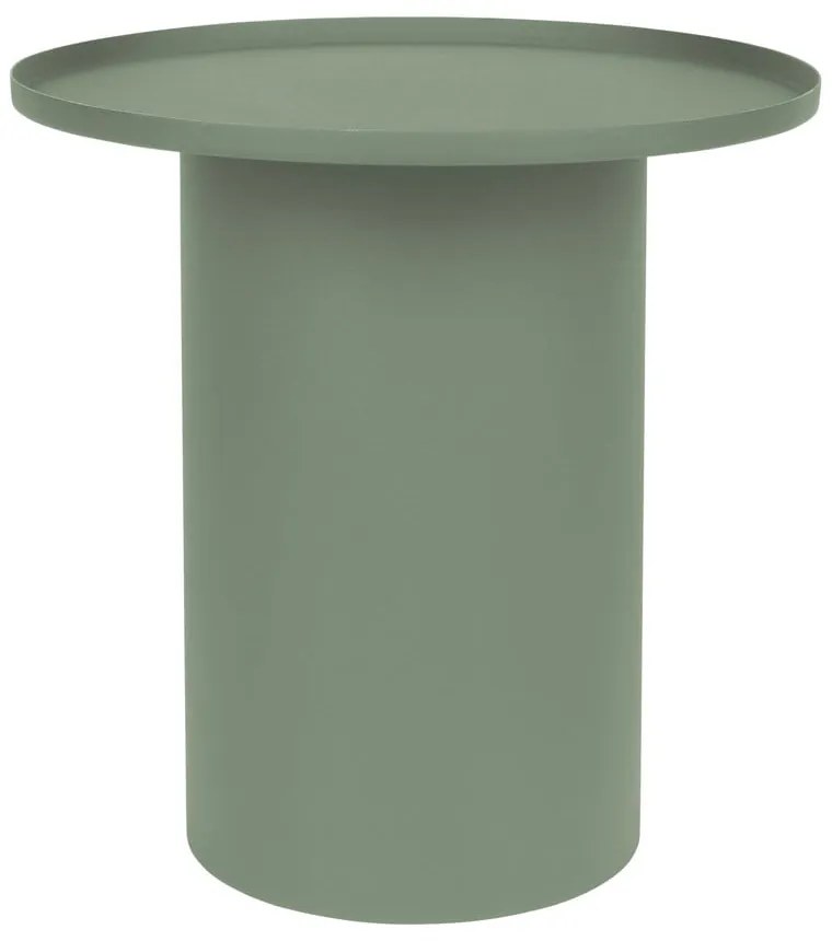 Măsuță auxiliară rotundă din metal ø 45,5 cm Sverre – White Label