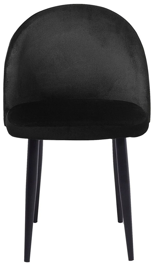 Set 2 buc. scaune pentru sufragerie Visla (negru). 1009934