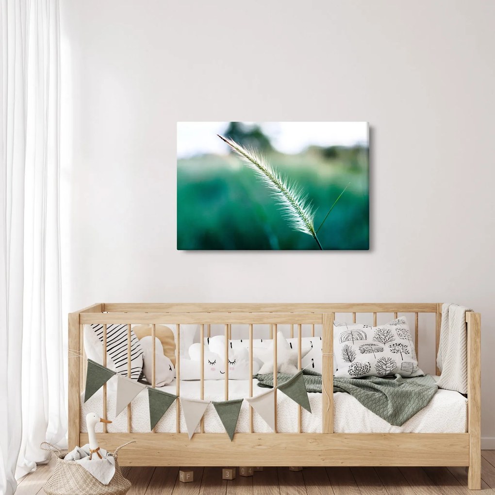 Tablou cu fir de iarbă (90x60 cm)