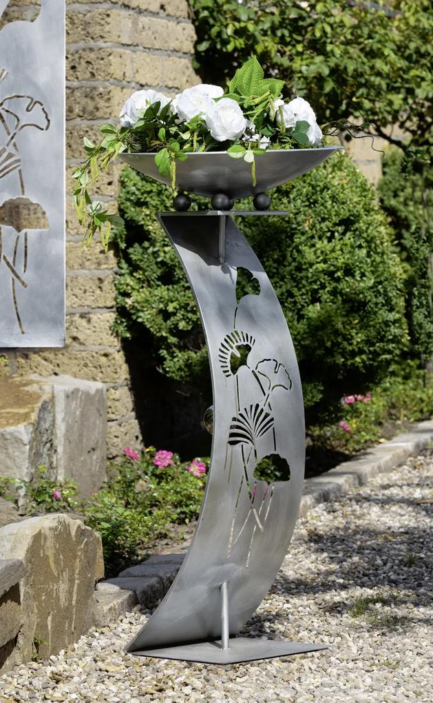 Suport flori GINKGO, metal, 110x50 cm