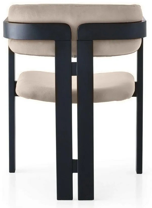 Scaun de sufragerie CO Beige and Black