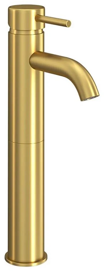 Baterie de lavoar BATH DELUXE 28-005-02-70-00 DRAGOR 29 cm alamă periată