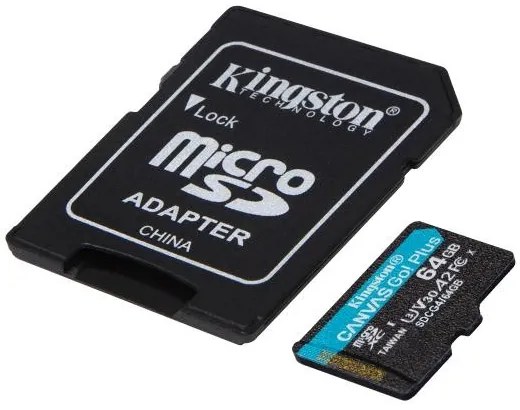 MICROSD KS 64GB CL10 UHS-I CANVAS GO PLS