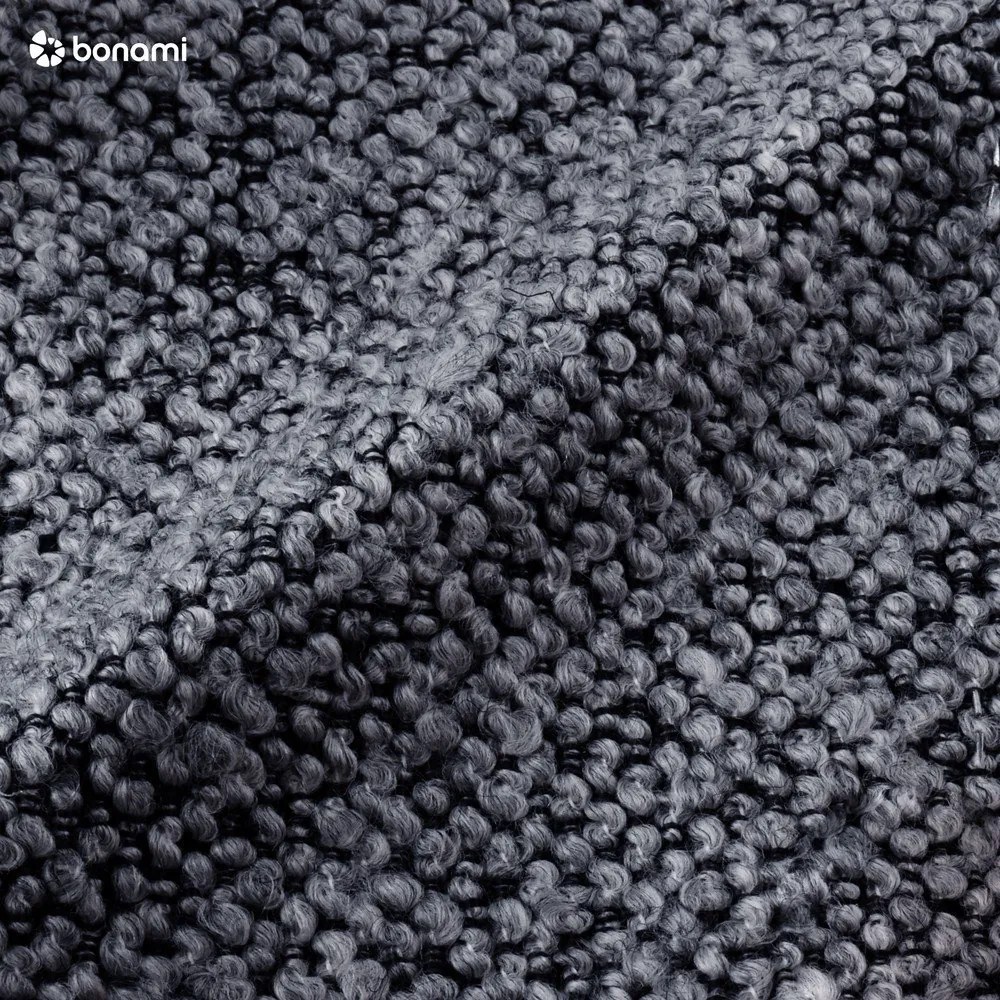 Scaun de sufragerie gri închis tapițat Aura – Actona