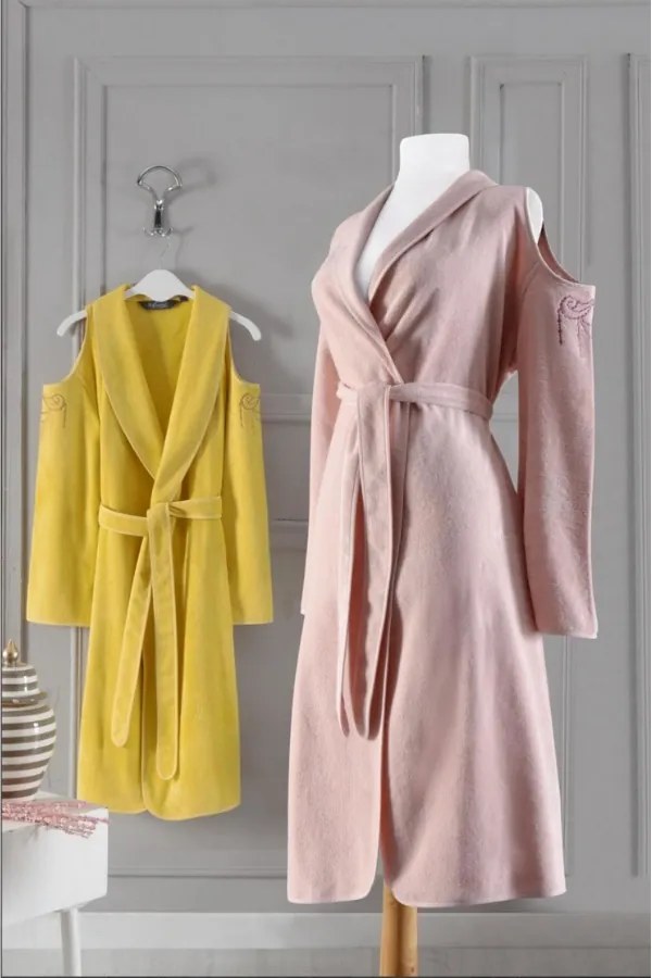 Halat scurt pentru femei GLORIA S Galben / Yellow