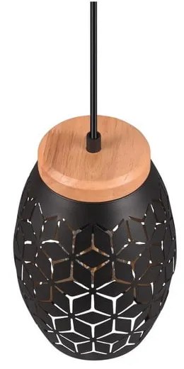 Lustră neagră ø 15 cm Bidar – Reality