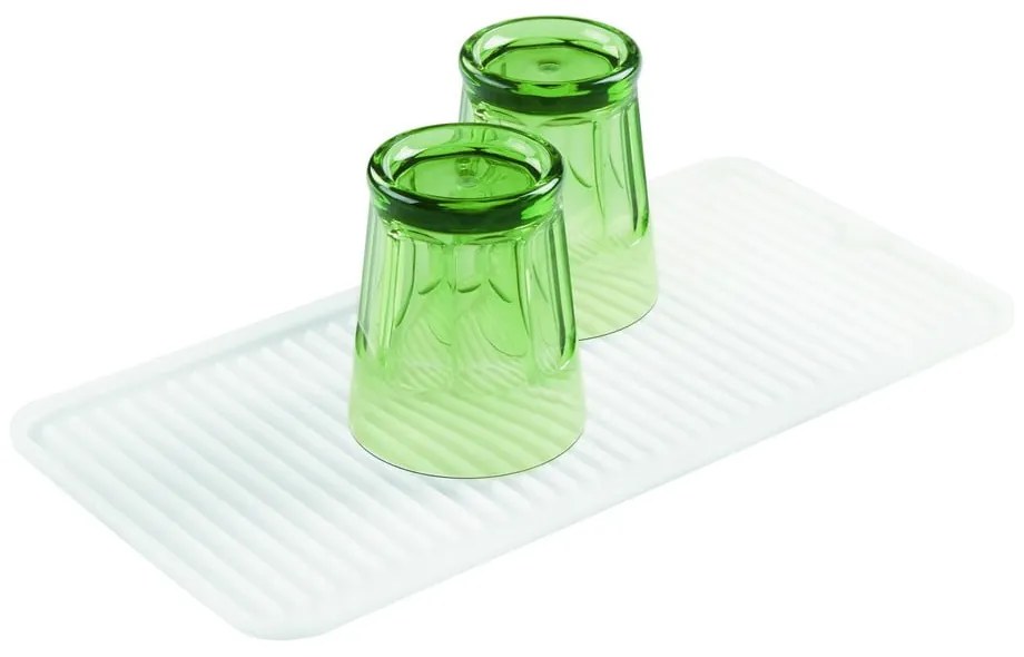 Suport din silicon pentru veselă iDesign Lineo Drying Mat, 40,5 x 20,5 cm