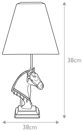 Lampă de masă Elstead DL-ECLIPSE-TL ECLIPSE 1xE27/40W/230V