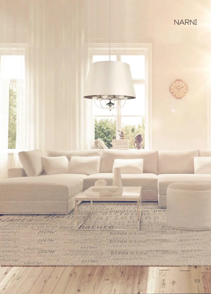 Lustra eleganta design modern realizata manual Narni, 3L