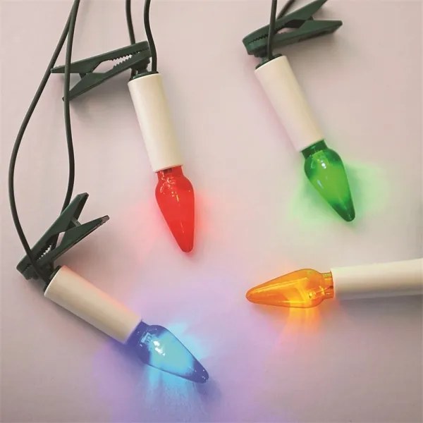 Instalație de Crăciun FELICIA 16xE10 13,5m multicolor