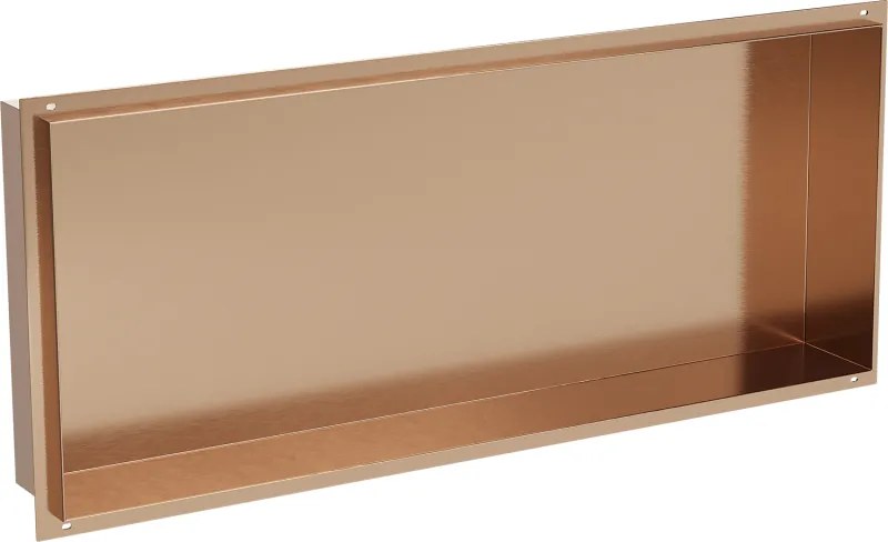 Mexen X-Wall-NR raft de nișă fără flanșă 75 x 30 cm, cupru periat - 19C1753010
