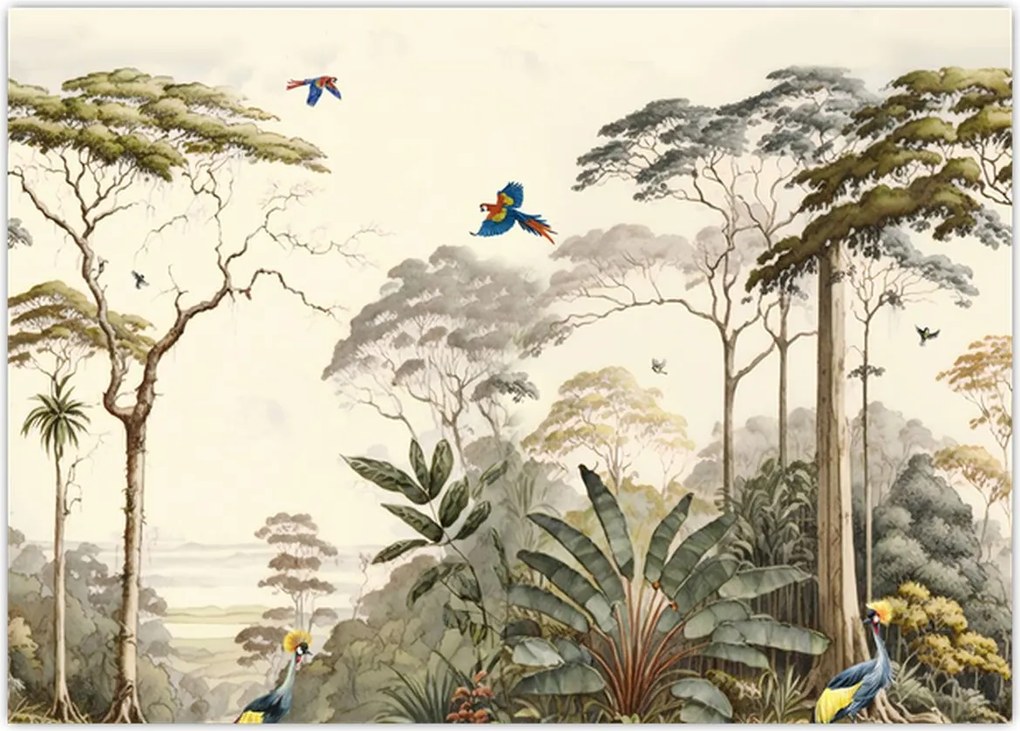 Tablou - Pădurea tropicală amazoniană (70x50 cm)