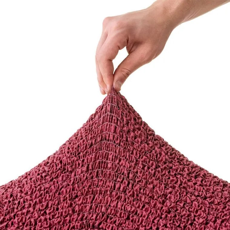 Gaico Huse bielastice VITTORIA bordo canapea cu otoman stânga (l. 170 - 300 cm)