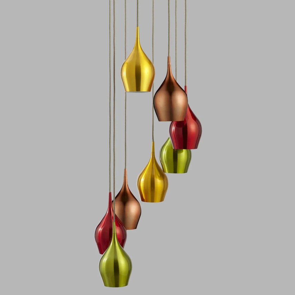 Lustra moderna design multicolor Vibrant 6468-8 SRT