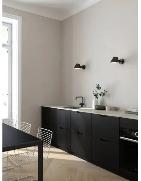 DFTP by Nordlux - Aplica de perete STAY, 1xE27/60W/230V, neagră