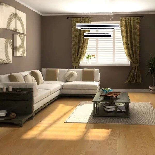 Lustră LED dimabilă pe cablu LED/113W/230V 3000K negru