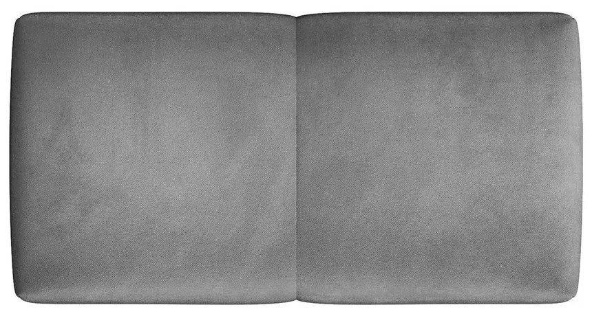 Spătar pentru canapea modulară gri cu tapițerie din catifea Rome Velvet - Cosmopolitan Design