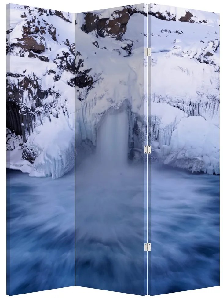 Paravan - Cascadele iarna (126x170 cm)