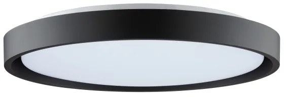 Brilliant – Plafonieră LED SENORA, 24 W, 230 V, 2700–6500 K, Ø 41 cm, negru
