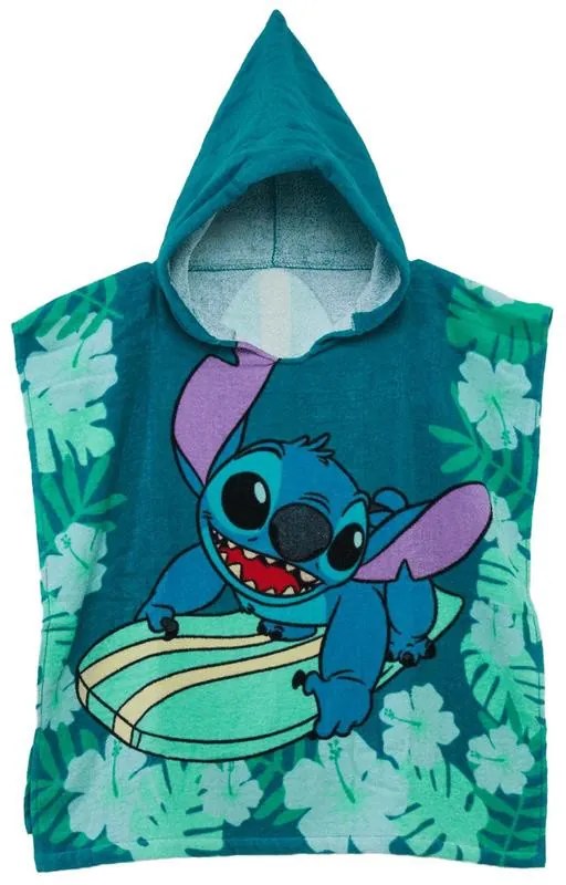 Disney Lilo și Stitch Surf poncho prosop de plajă 60x120 cm
