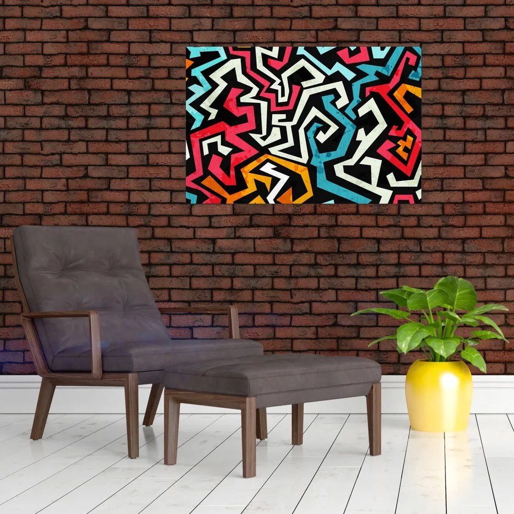 Tablouabstracție grafică (90x60 cm)