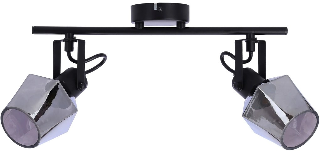 Candellux Randi lampă de tavan 2x15 W negru 92-13361