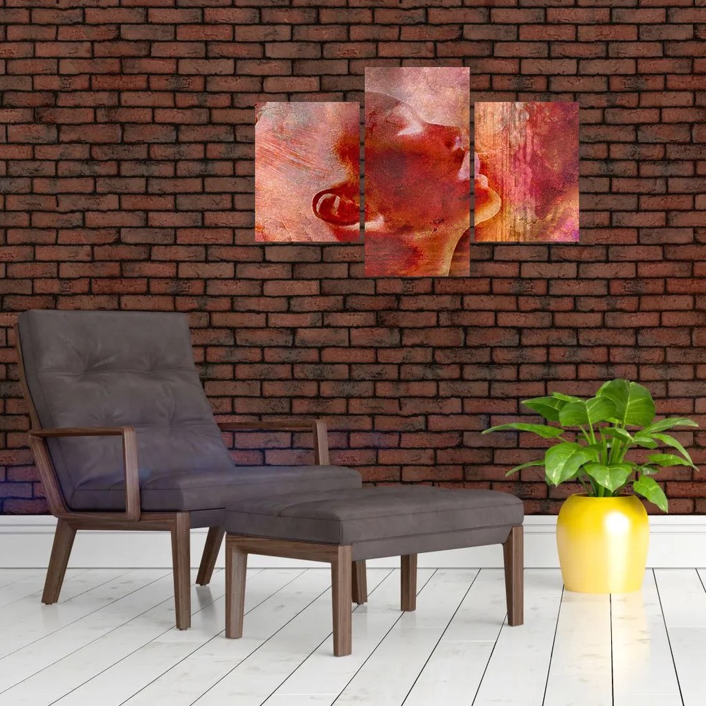 Tablou - Profilul feței feminine (90x60 cm)