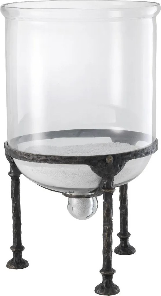 Suport lumanare LUX Grace, metal finisaj bronz 113690 HZ