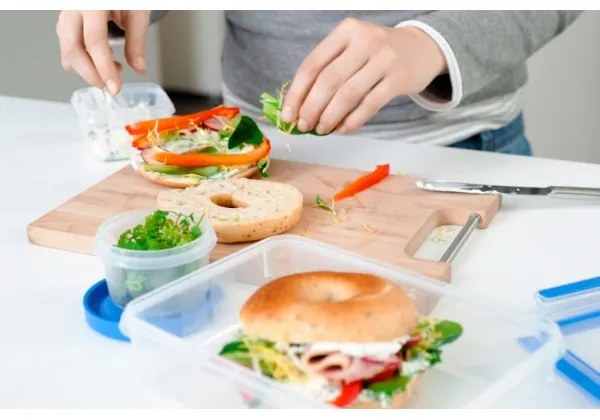 Set de caserole Tefal 5 buc. MASTER SEAL FRESH albastru