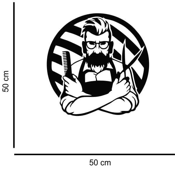 Sticker perete Frizerie 6