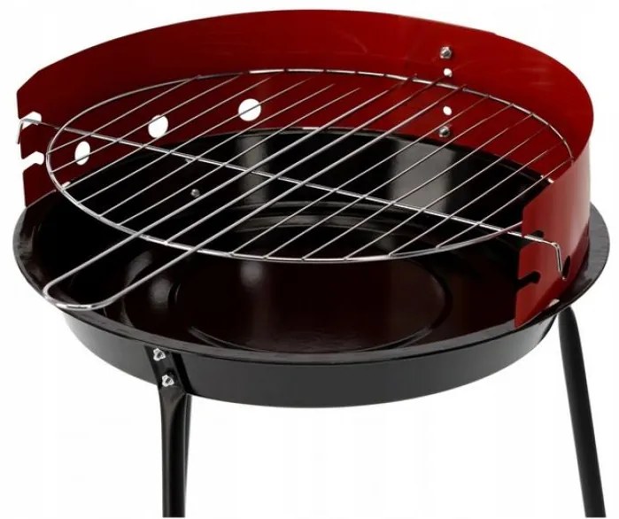 ShopJK GRĂTAR DE GRĂDINĂ ROTUND BBQ5276