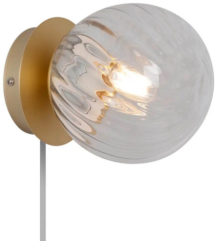 Aplica de perete design Art Deco Chisell 25 Brass