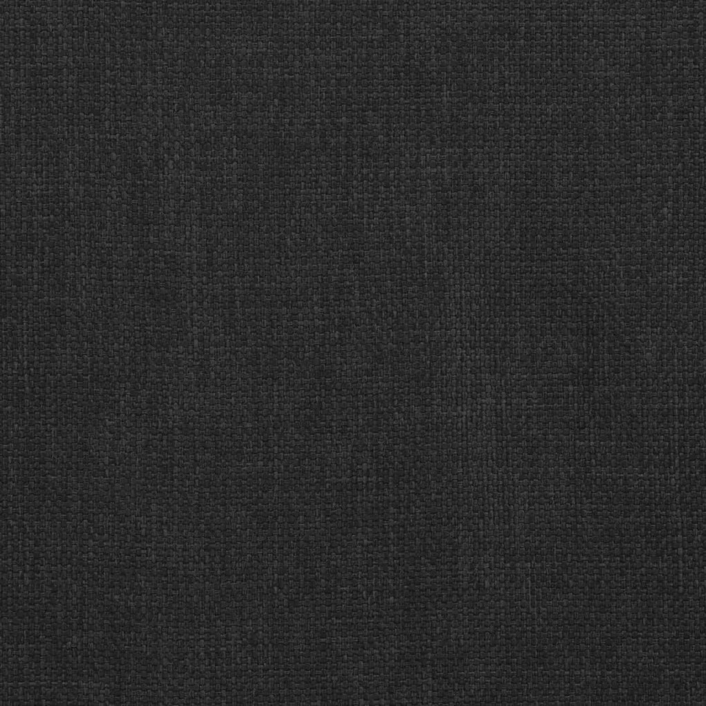 Scaune de masa pivotante, 2 buc., negru, material textil 2, Negru