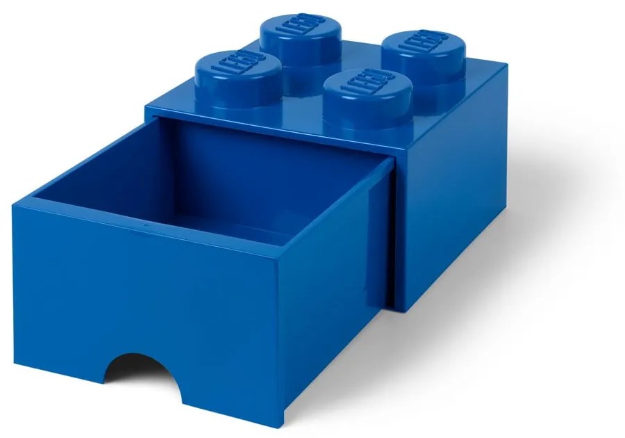 Cutie depozitare cu sertar LEGO®, albastru