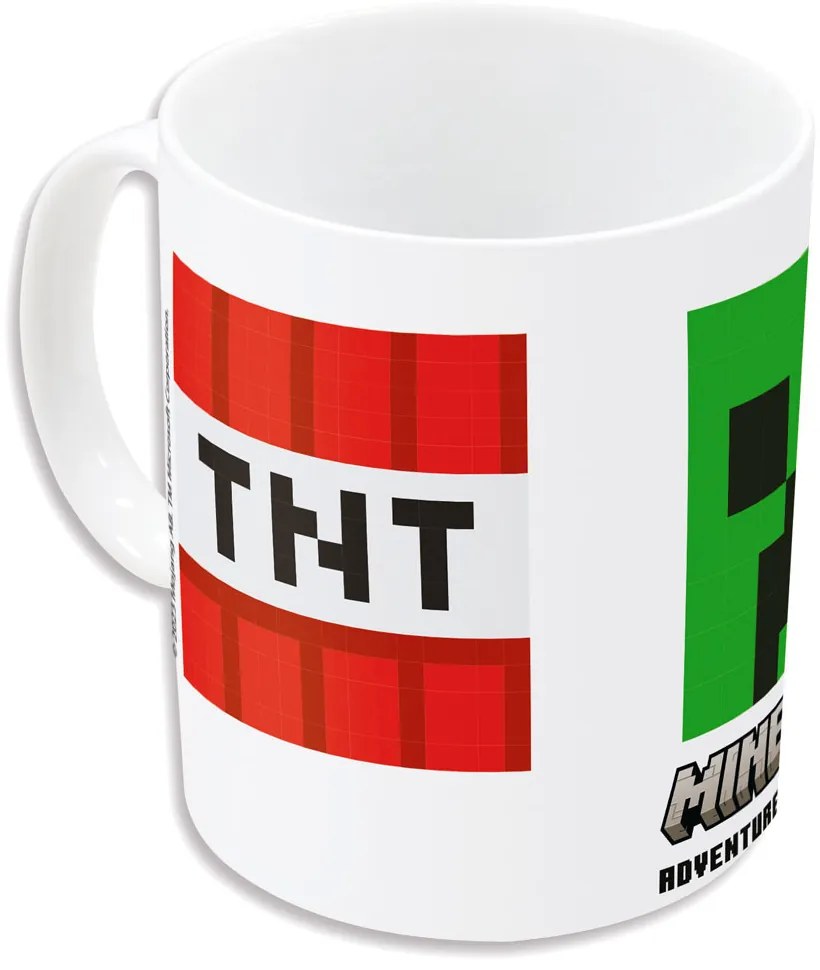 Minecraft Adaptation cană de porțelan 325 ml (11 oz) în cutie cadou