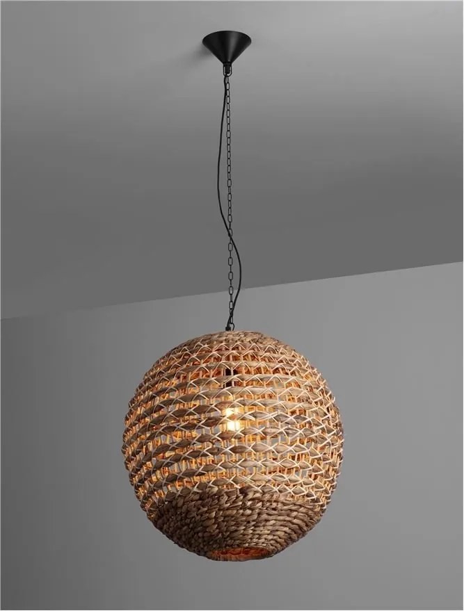Lustra boho style design natural Bola