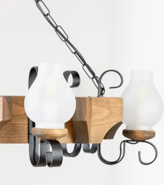 Lustră pe lanț Brilagi QUEEN 6xE14/40W/230V fag