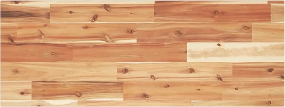 vidaXL Raft suspendat 100x30x2 cm lemn masiv acacia netratat