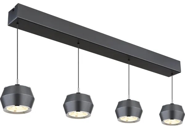 Lustră LED pe cablu Globo 15209-4 MARTHY 4xLED/6W/230V