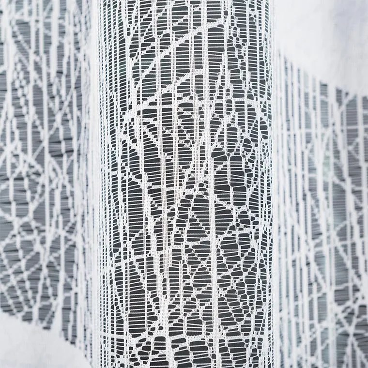 decoDoma Perdea din jacard VIKTORIA decupată fereastră 310 x 160 cm