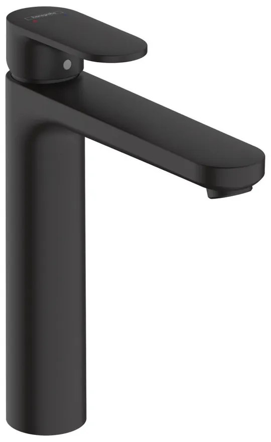 Baterie lavoar inalta Hansgrohe Vernis Blend 190 monocomanda negru mat